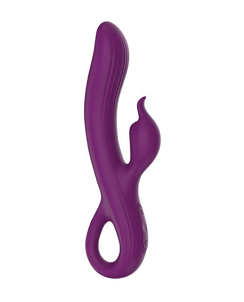 Wild Pop Vibe Lola Rabbit Dual Vibrator - Purple by Wild Pop Vibe