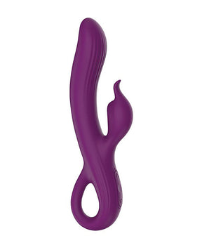 Wild Pop Vibe Lola Rabbit Dual Vibrator - Purple by Wild Pop Vibe