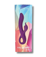 Wild Pop Vibe Lola Rabbit Dual Vibrator - Purple by Wild Pop Vibe