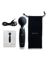PRIVE Super Wand Massager - Black by Prive