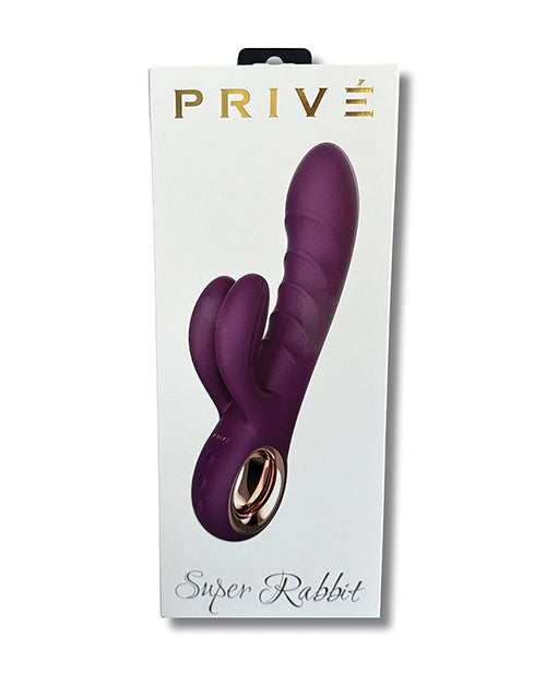 PRIVE Super Rabbit Vibrator - Purple by Prive