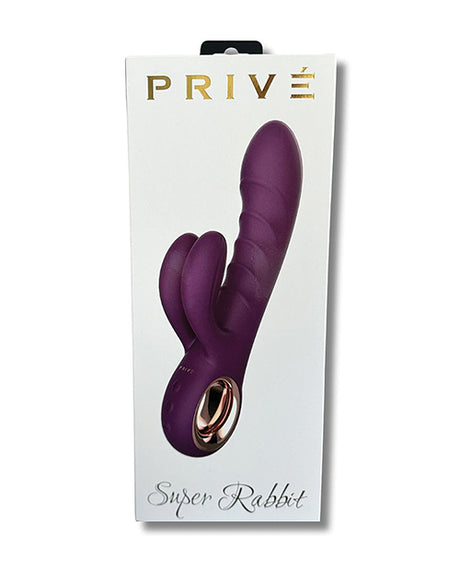 PRIVE Super Rabbit Vibrator - Purple by Prive