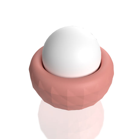 Screaming O Cuties Dotty Egg Vibrator — Dusty Rose, 3.5 in - SO-ACD-DR