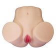 Pretty Love Julia Vagina & Anal Masturbator — White, TPR, Waterproof - BM-009264N