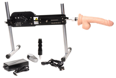 XR Brands Pro-Bang Thrusting Sex Machine with Remote & 7.5in Dildo - LB-AG806