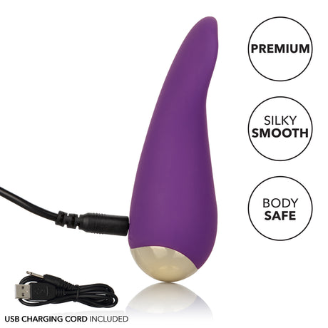 CalExotics Slay Lover Rechargeable Mini Vibrator — 10 Functions, 4-inch - SE4407203