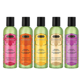Kama Sutra Naturals Massage Oil Prepack, 15 x 2 oz Assorted Scents - KS12102