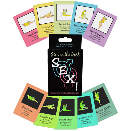 Kheper Games Glow-in-the-Dark Sex! Card Game - KG-BGC34