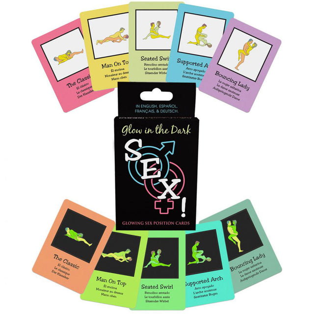 Kheper Games Glow-in-the-Dark Sex! Card Game - KG-BGC34