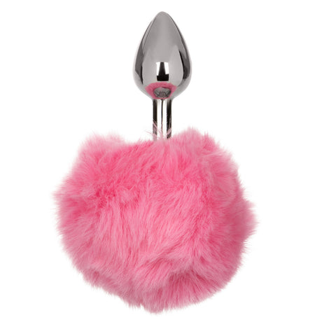 CalExotics Running Wild Bunny Tail Anal Plug — Pink - SE2654033