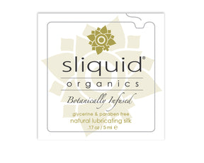 Sliquid Organics Silk Hybrid Lubricant .17 fl oz — 60 Count Display - SLIQPOP074