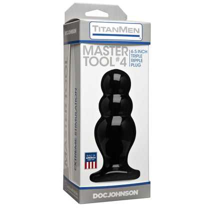 Titanmen Tool - Master #4 - Black by Doc Johnson