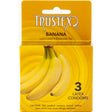 "Trustex Flavored Lubricated Condoms - 3 Pack - Banana AL-4025"
