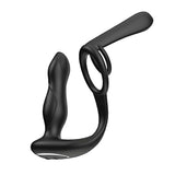 Nasstoys Enhancer Vibro Plug & Penis Sheath — Black - NW3248