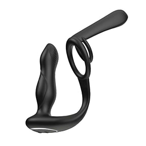 Nasstoys Enhancer Vibro Plug & Penis Sheath — Black - NW3248