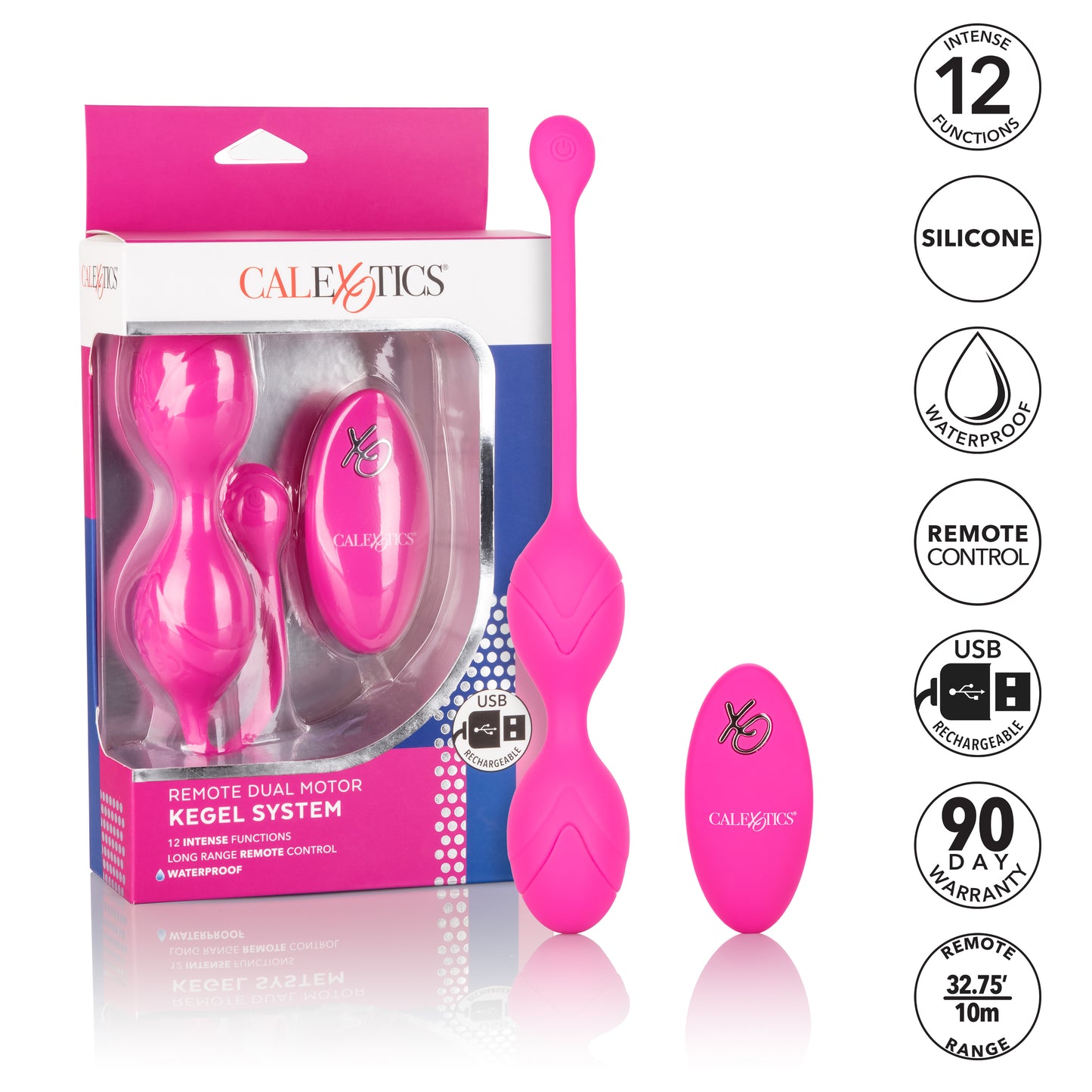 Remote Dual Motor Kegel System by CalExotics