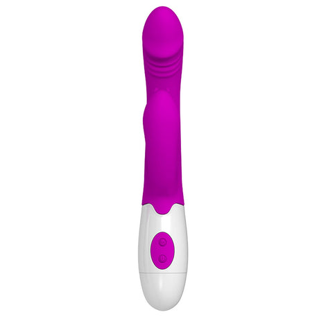 Pretty Love Andre Rabbit Vibrator — 7-Function, Purple - BI-014264