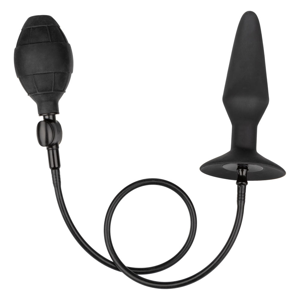 CalExotics Inflatable Silicone Anal Plug — 5.25 in x 1.5 in - SE0430203