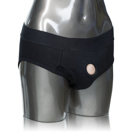 CalExotics Packer Gear Black Brief Harness — XL/2XL - SE1575203