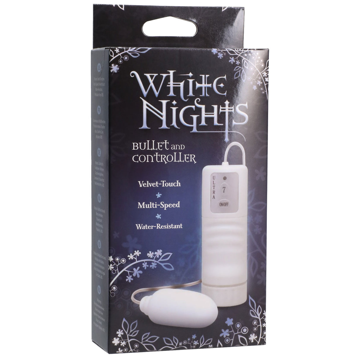 White Nights Bullet and Controller - White by Doc Johnson