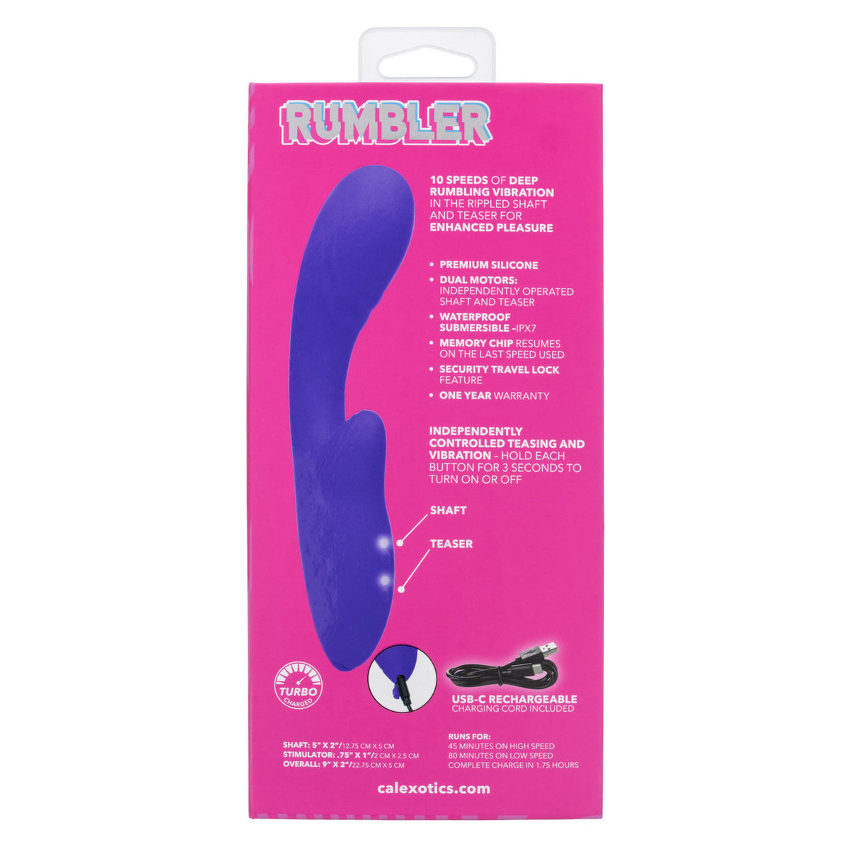 Rumbler Rumble “G” - Purple