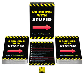 Kheper Games Drinking With Stupid — Adult Drinking Game, 69 Cards - KG-BGD84