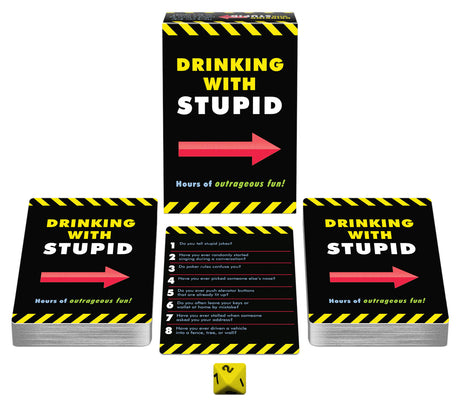 Kheper Games Drinking With Stupid — Adult Drinking Game, 69 Cards - KG-BGD84