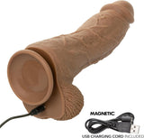 CalExotics Big Dick Energy Studs — Rechargeable Silicone, Brown - SE0257223