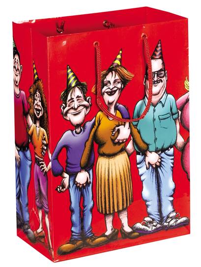 Ozze Creations Small Ball Touching Moments Gift Bag - OZ-GB-04
