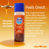Skins Salted Caramel Water Based Lubricant 4.4oz