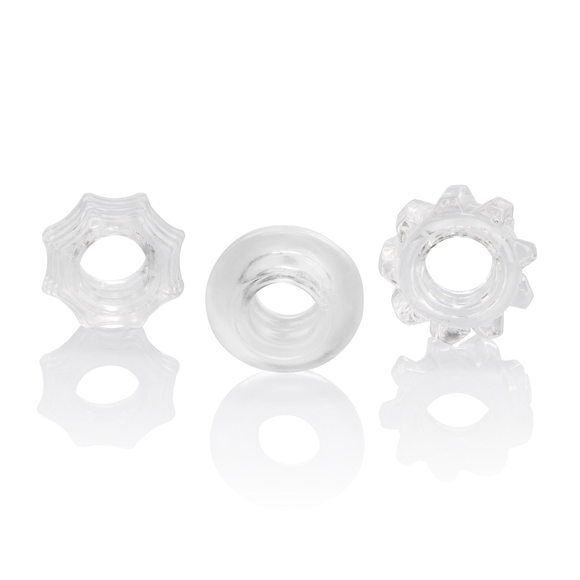 Reversible Ring Set - Clear by CalExotics