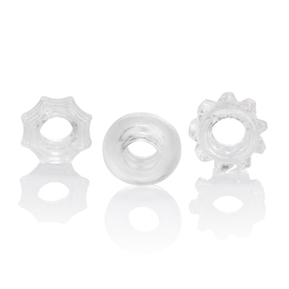 Reversible Ring Set - Clear by CalExotics
