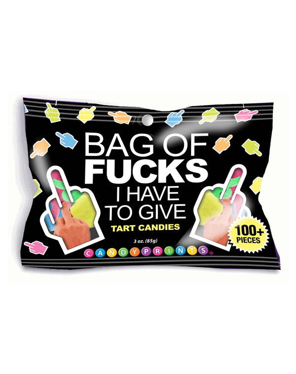 Little Genie Bag of F***s I Have to Give — 3oz Fruit Candy - LG-CP1214
