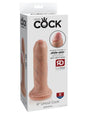 Pipedream King Cock 6 Inch Uncut Dildo - Light - PD5560-21