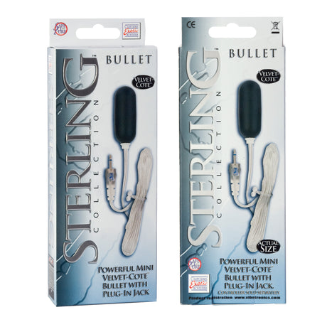 Sterling Collection Velvet Mini Bullet by CalExotics