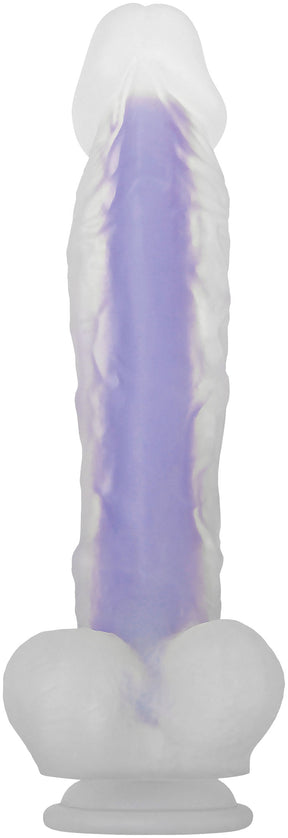 Evolved Novelties Luminous 10" Dildo Stud with Suction Base - EN-DD-6245-2