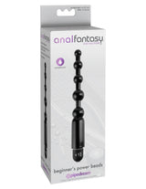 Anal Fantasy Collection Beginners Power Beads - Black
