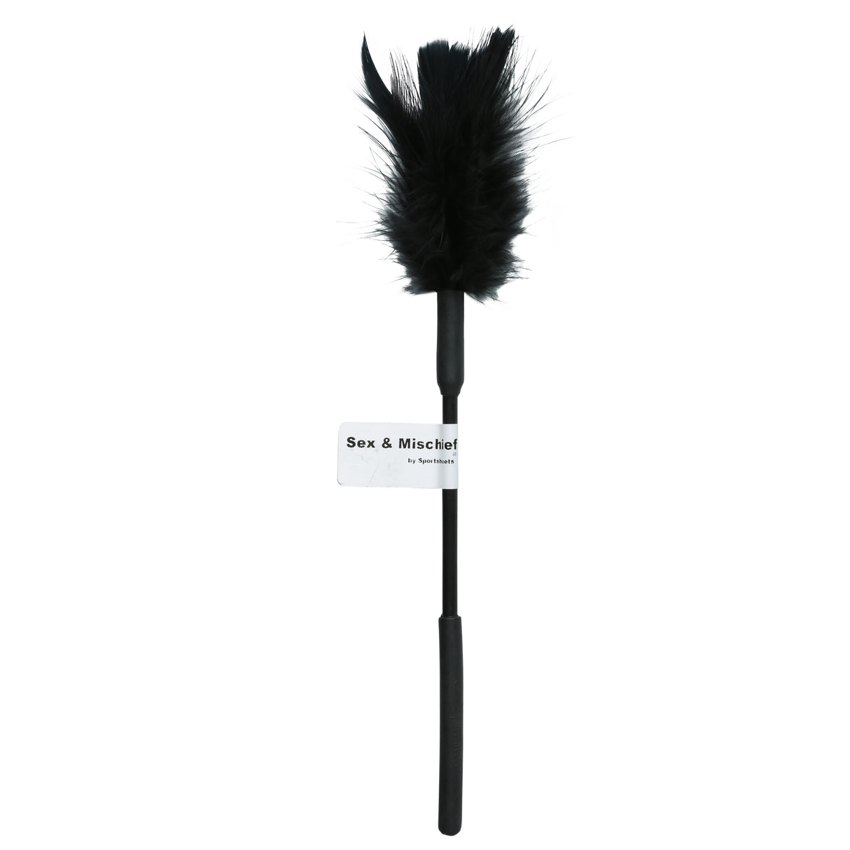 Sportsheets Sex & Mischief Feather Tickler — Black - SS100-70