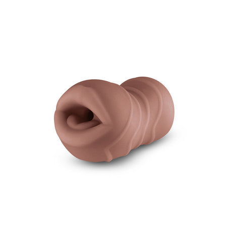 nsnovelties Pocket Pals Mouth Stroker — Brown, 3.82 x 2.44 in - NSN-1020-23
