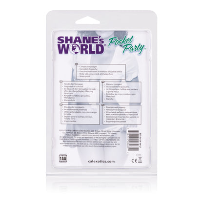 Shanes World Pocket Party - Purple by CalExotics