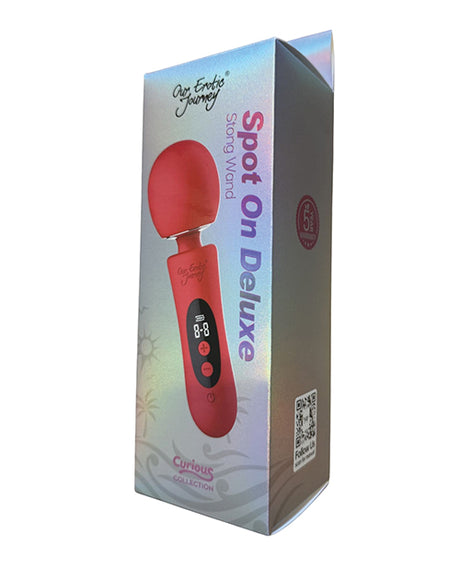 Curious Spot On Deluxe Rechargeable Silicone Wand