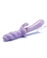 Cristal Jade Twist Glass Rabbit by Cristal