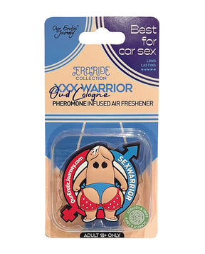 EroRide XXX Warrior Pheromone Infused Air Freshener - Oud Cologne by EroRide