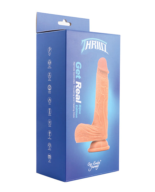 Thrillz Get Real 8-inch Thrusting Dildo with Remote & Heating