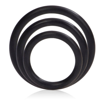 Silicone Support Rings - Black by CalExotics