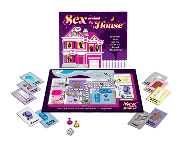 Ball & Chain Sex Around the House Bedroom Game - BC-BG01-2