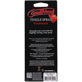 Goodhead - Tingle Spray - 1 Fl. Oz. Salivating Strawberry by Doc Johnson