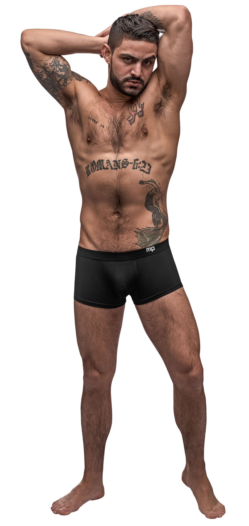 Pure Comfort Wonder Short - Black - Extra Large by Male Power