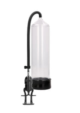 Shots Deluxe Beginner Pump — Transparent, 23cm Cylinder - PMP-PMP003TRA
