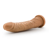 Blush Dr. Skin Realistic Dildo — 8 in Insertable, Mocha - BL-12057